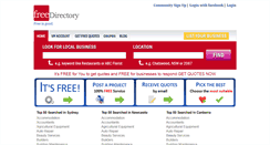 Desktop Screenshot of freedirectory.com.au